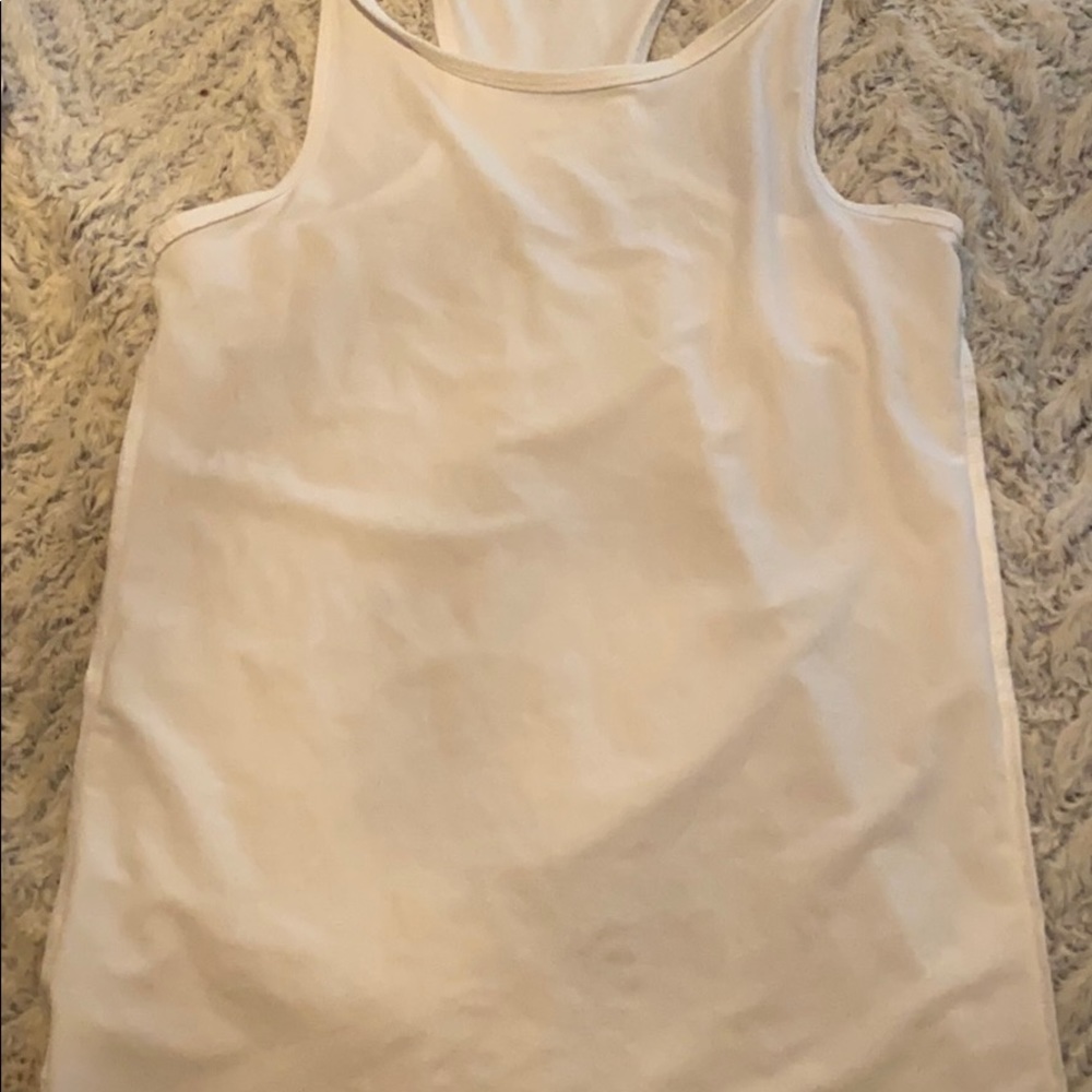 White tank top